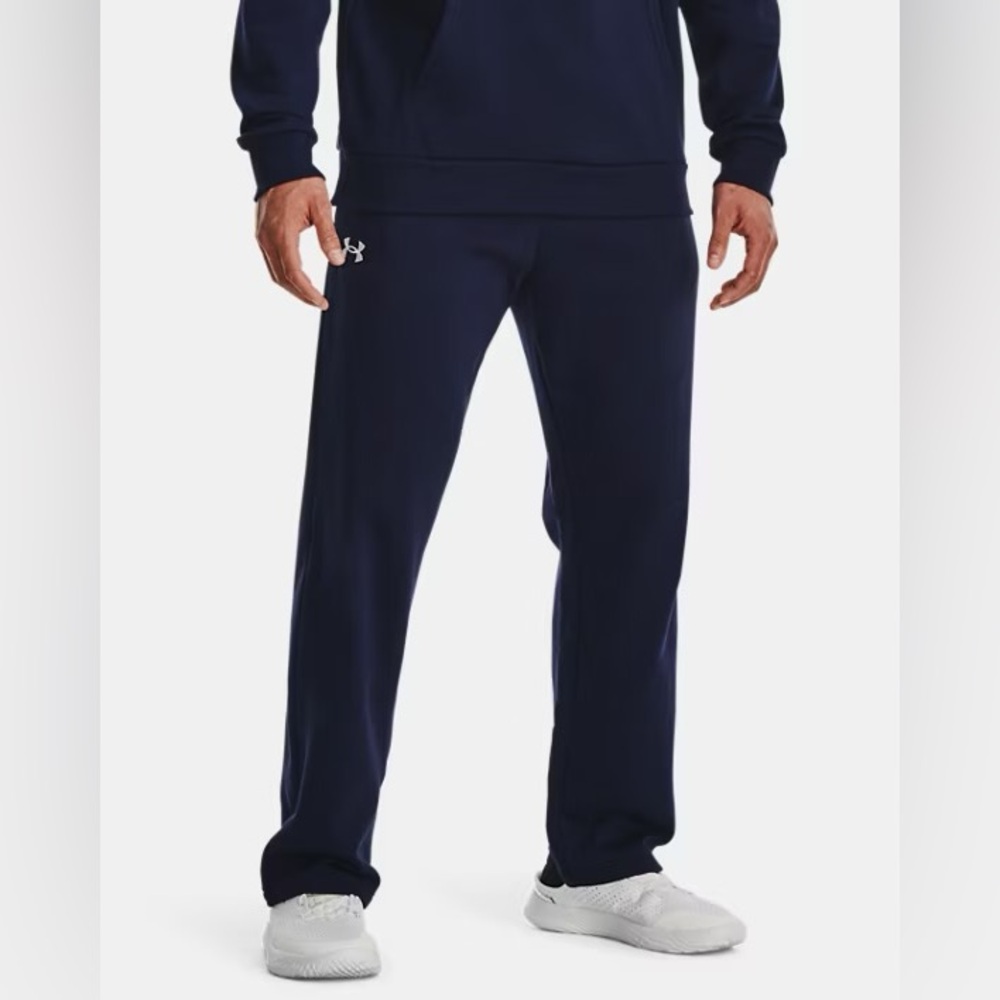 Under Armour Men's Dark Blue Fleece sweat pants joggers size 4XL